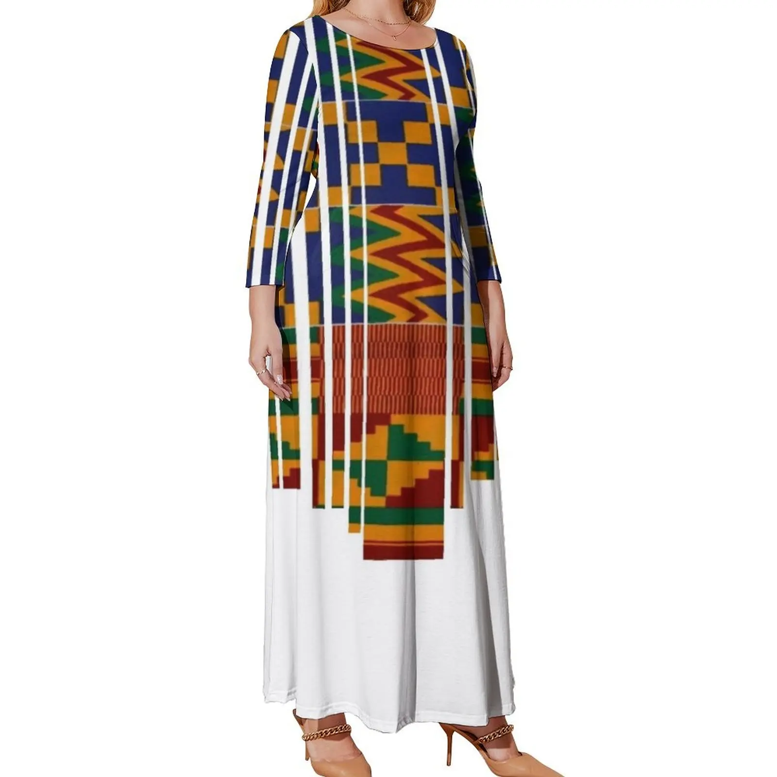 Дизайн Kente. Африканский принт/африканская одежда, платье с длинным рукавом, женская летняя одежда 2024
Дизайн Kente. Африканский принт/африканская одежда, платье с длинным рукавом, женская летняя одежда 2024
