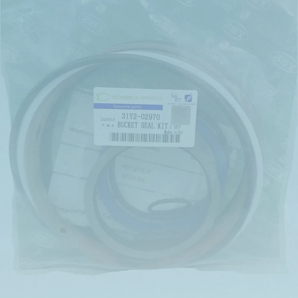 Hydraulic Cylinder Oil Seal Kit For Wheel Loaders Tilt Bucket Seal For Hl770-7a New Condition-31y2-02970 31y202970
Hydraulic Cylinder Oil Seal Kit For Wheel Loaders Tilt Bucket Seal For Hl770-7a New Condition-31y2-02970 31y202970