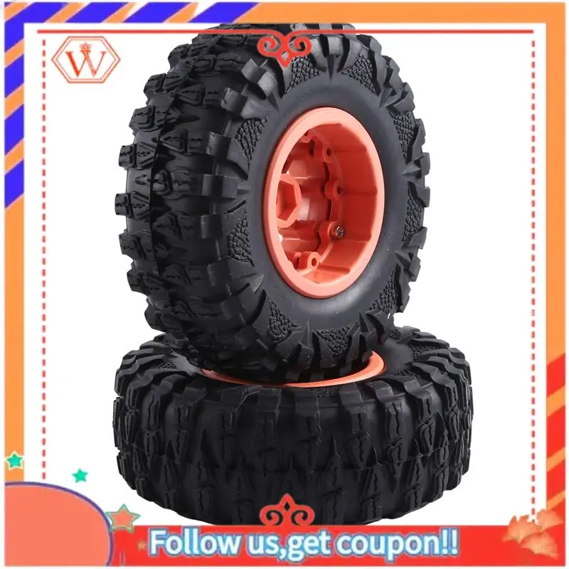 4PCS 2.2 Inch Nylon Plastic Beadlock Wheel 4.72In/120Mm Tire With 12Mm Combiner Hex For 1/10 RC Rock Crawler Replacement Orange
4PCS 2.2 Inch Nylon Plastic Beadlock Wheel 4.72In/120Mm Tire With 12Mm Combiner Hex For 1/10 RC Rock Crawler Replacement Orange