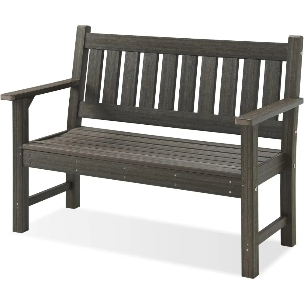 Outdoor Bench, 2-Person Garden Bench, Poly Lumber Patio Bench for Outdoors, Porch, and Park
Outdoor Bench, 2-Person Garden Bench, Poly Lumber Patio Bench for Outdoors, Porch, and Park