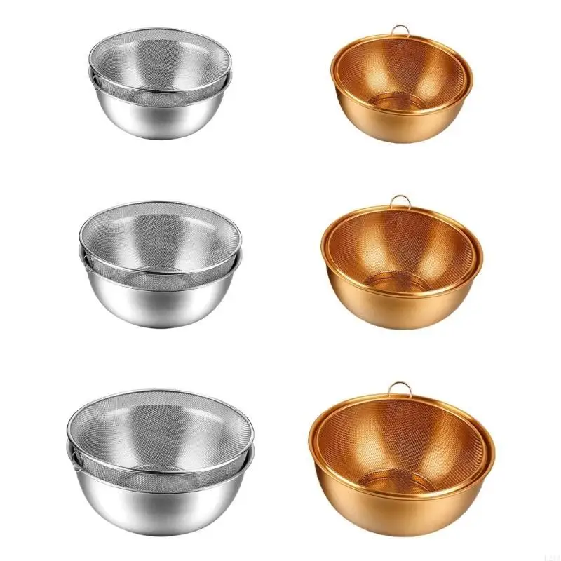 2025 New Stainless Steel Colander with Mixing Bowl for Everyday Kitchen Tasks Like Draining Pastas or Rinsing Vegetables Fruits
2025 New Stainless Steel Colander with Mixing Bowl for Everyday Kitchen Tasks Like Draining Pastas or Rinsing Vegetables Fruits