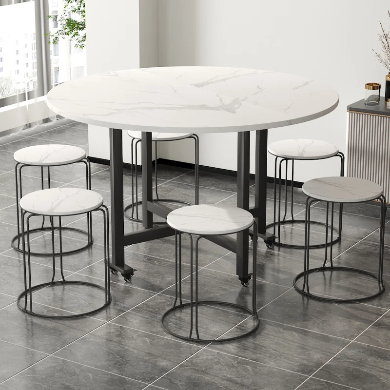 Modern Home Round Extendable Kitchen Dining Tables Folding Sliding Wooden Table Study Comedor Multifunctional Furniture XY50DT
Modern Home Round Extendable Kitchen Dining Tables Folding Sliding Wooden Table Study Comedor Multifunctional Furniture XY50DT