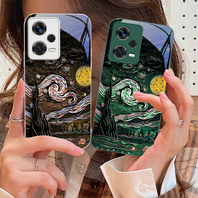 Oil Painting Starry Sky For Xiaomi Poco M4 X7 F7 Ultra x7pro F7 F6 X6 Pro F5 F4 X5 X3 F3 X2 F4 GT M3 X4 GT Tempered Phone Case
Oil Painting Starry Sky For Xiaomi Poco M4 X7 F7 Ultra x7pro F7 F6 X6 Pro F5 F4 X5 X3 F3 X2 F4 GT M3 X4 GT Tempered Phone Case