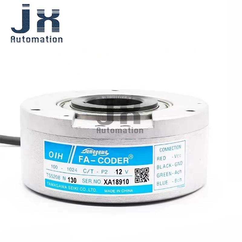 New Original Tamagawa 1024P/R DC5V Rotation Encoder TS5208N130 OIH100-1024C/T-P2-12V for Elevator Parts Encoder
New Original Tamagawa 1024P/R DC5V Rotation Encoder TS5208N130 OIH100-1024C/T-P2-12V for Elevator Parts Encoder