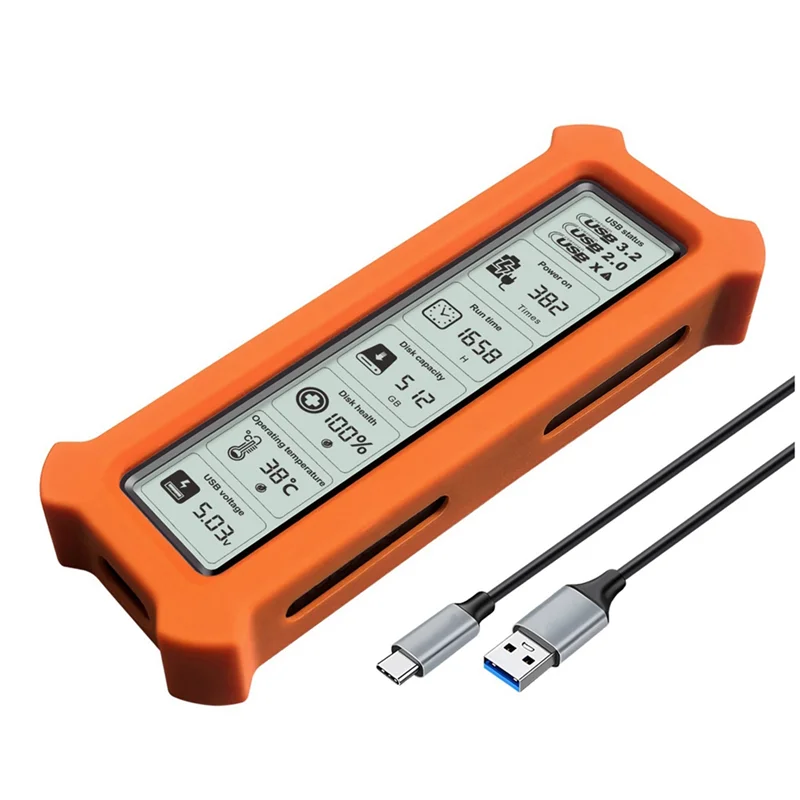 АБКИ-М. 2 SSD-корпуса USB3.2 Gen2 Type C Дисковая коробка M2 SSD-корпус 5 Гбит/с Протокол SATA с экраном дисплея Интеллектуальный цифровой
АБКИ-М. 2 SSD-корпуса USB3.2 Gen2 Type C Дисковая коробка M2 SSD-корпус 5 Гбит/с Протокол SATA с экраном дисплея Интеллектуальный цифровой