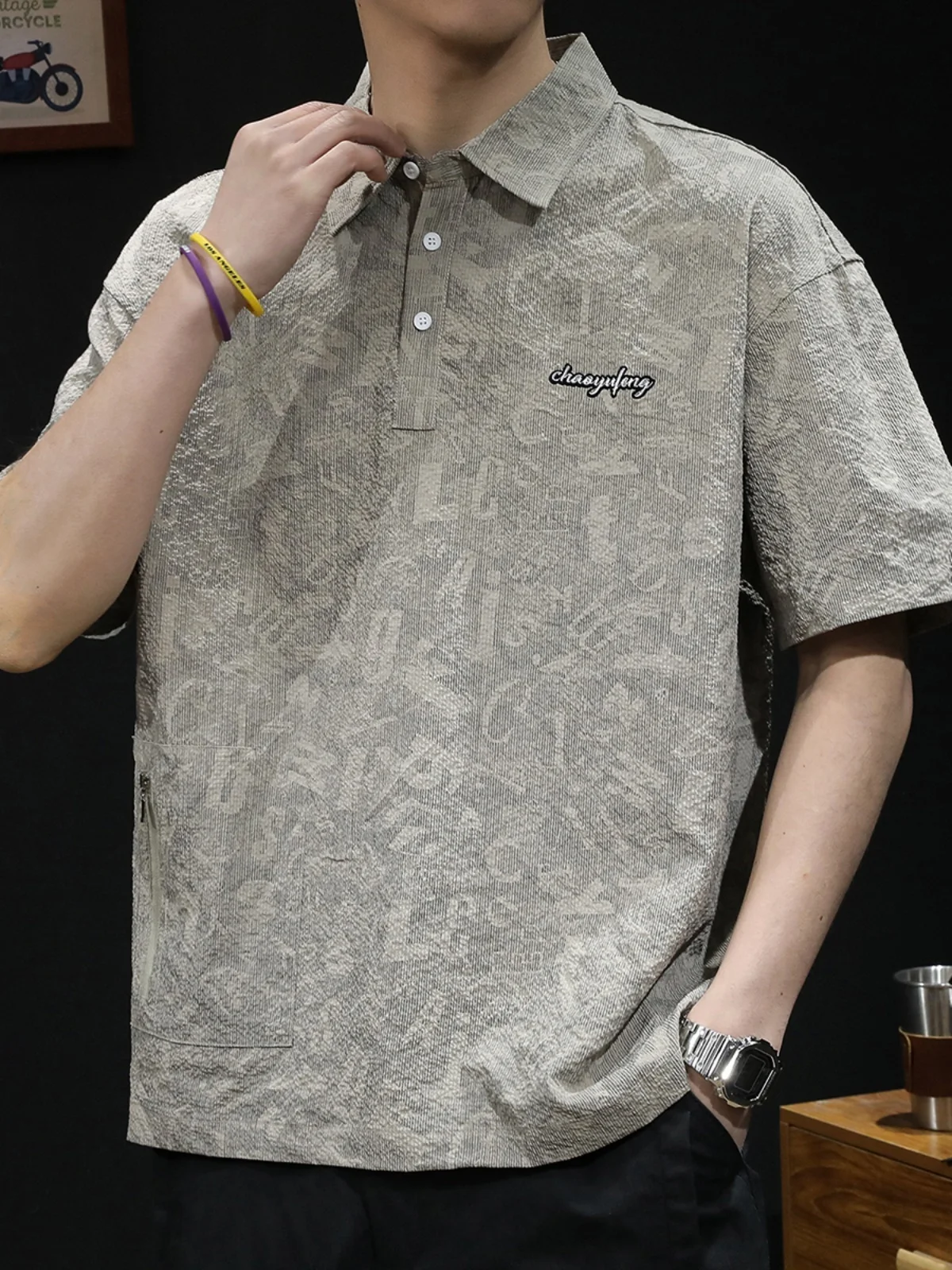 Loose Fit American Sle irt Men's ort Sve T-irt Summer New Sle Youth Trendy Brand Men's Body Tee
Loose Fit American Sle irt Men's ort Sve T-irt Summer New Sle Youth Trendy Brand Men's Body Tee