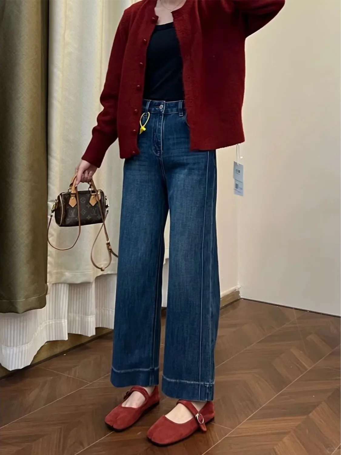 plus Size American Retro Straight Leg Jeans Women's Spring Autumn Loose Slimming Versatile Nine Point Wide Leg Pants
plus Size American Retro Straight Leg Jeans Women's Spring Autumn Loose Slimming Versatile Nine Point Wide Leg Pants