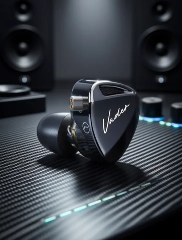 KZ Vader In Ear Monitor, HiFi Headphone, Customisable Headphone Switch Adjustment, Zobel Network Headset Design