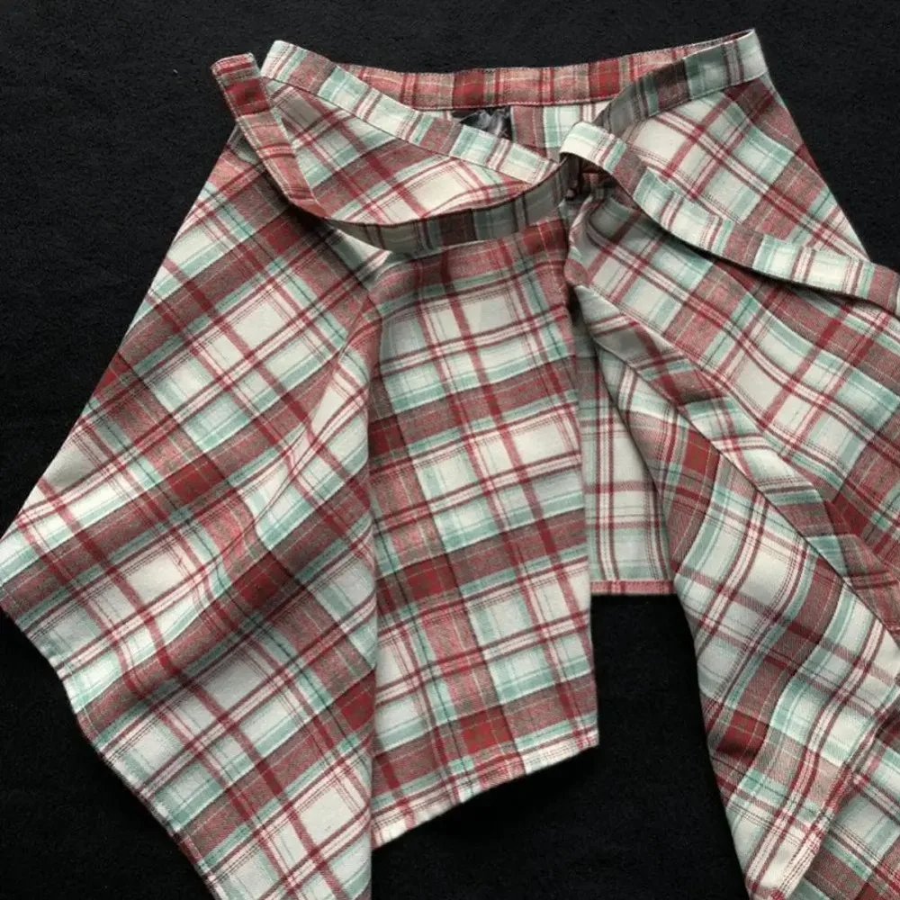 Casual Elastic Women Plaid Skirt Bow-knot Blue White Lattice Waist Shirt Irregular Mini a-line Shortskirt Girls Streetwear
Casual Elastic Women Plaid Skirt Bow-knot Blue White Lattice Waist Shirt Irregular Mini a-line Shortskirt Girls Streetwear