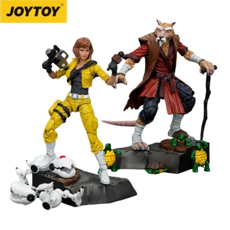 Original JOYTOY TMNT Splinter & April O'Neil 1/18 Scale Action Figure Brand New in Stock
Original JOYTOY TMNT Splinter & April O'Neil 1/18 Scale Action Figure Brand New in Stock