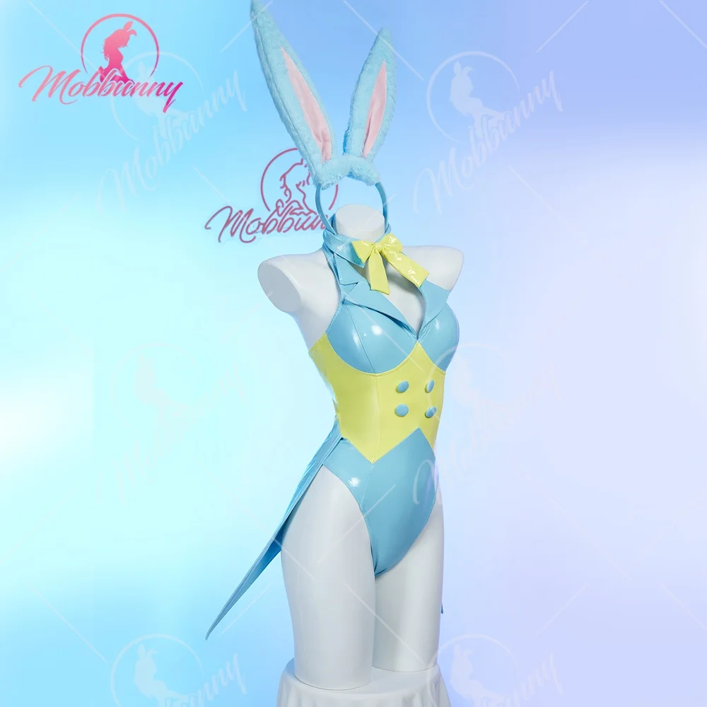 MOBBUNNY Women's Bunny Costume Easter Bunny Girl Bodysuit Rabbit One-Piece Jumpsuit Lingerie Set with Headband 
MOBBUNNY Women's Bunny Costume Easter Bunny Girl Bodysuit Rabbit One-Piece Jumpsuit Lingerie Set with Headband