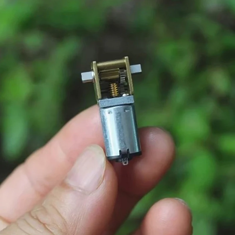 Mini N20 Двигатель-редуктор с двойным валом DC 3 В 3,7 В 5 В 850 об/мин D-валь Большой крутящий момент Micro Turbo Червячный цельнометаллический редукторный двигатель коробки передач
Mini N20 Двигатель-редуктор с двойным валом DC 3 В 3,7 В 5 В 850 об/мин D-валь Большой крутящий момент Micro Turbo Червячный цельнометаллический редукторный двигатель коробки передач