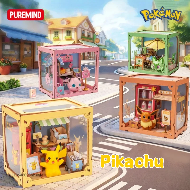 PUREMIND New Pokémon Mini World Building Block Pikachu Eevee Sprigatito Jigglypuff Assembly Model Toy Desktop Ornament Gift
PUREMIND New Pokémon Mini World Building Block Pikachu Eevee Sprigatito Jigglypuff Assembly Model Toy Desktop Ornament Gift