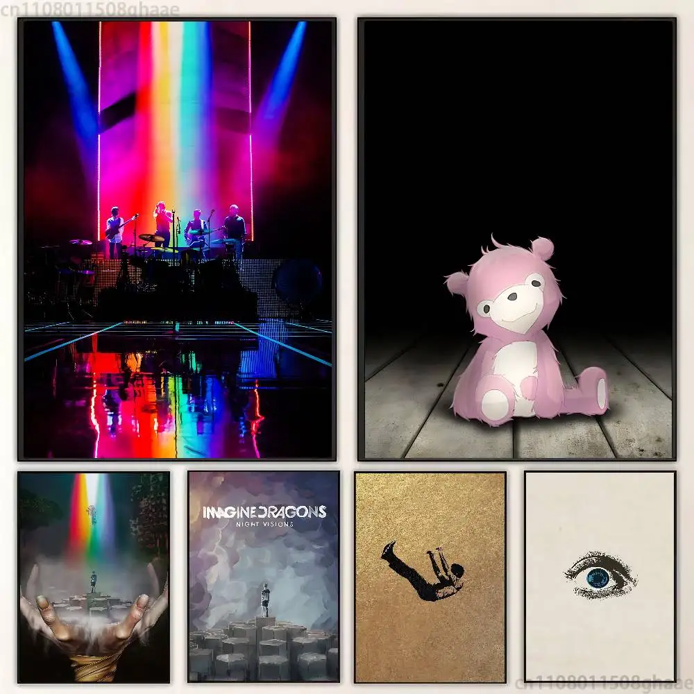 I-Imagine Dragons Classic Wall Art, Canvas Print Poster, Suitable for Home, Living Room, Room Decoration Painting
I-Imagine Dragons Classic Wall Art, Canvas Print Poster, Suitable for Home, Living Room, Room Decoration Painting