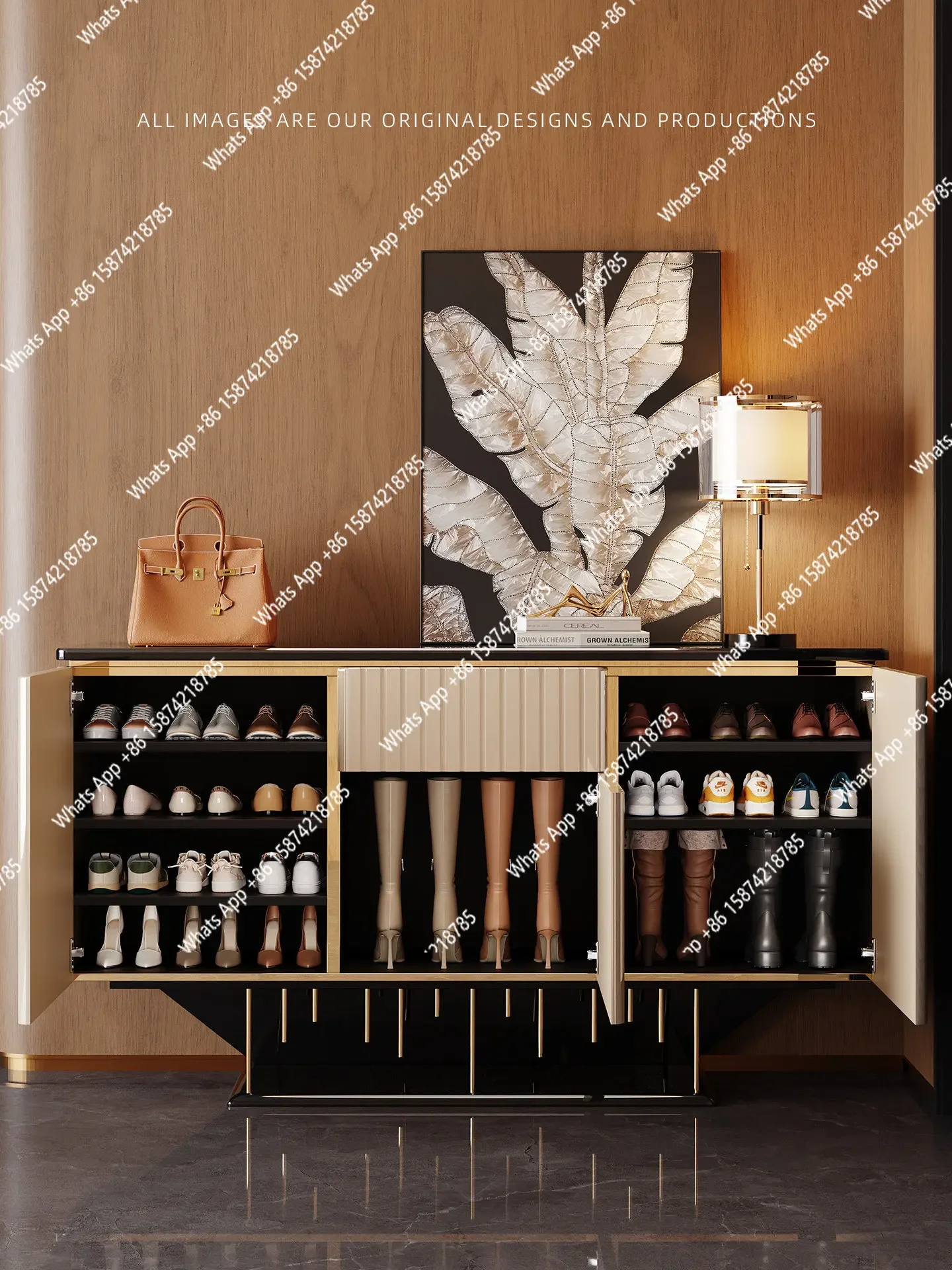 X69 Italian Light Luxury Shoe Cabinet High-end Sense Of Home Entrance Modern High-end Solid Wood Entrance Cabinet Integrated
X69 Italian Light Luxury Shoe Cabinet High-end Sense Of Home Entrance Modern High-end Solid Wood Entrance Cabinet Integrated