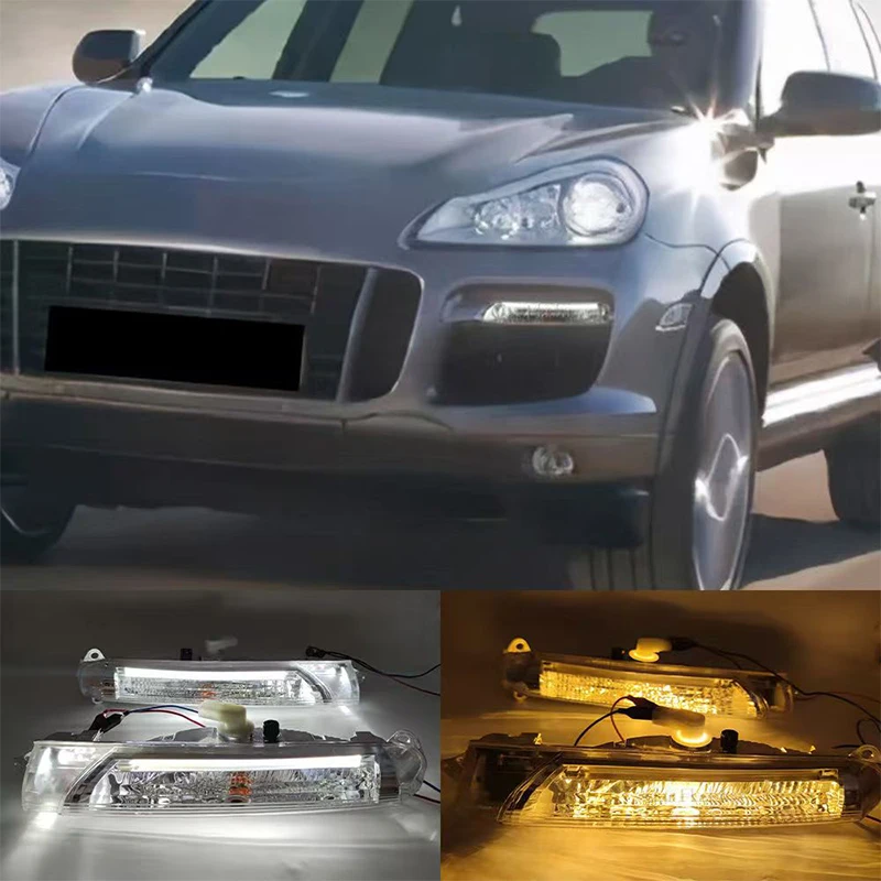 Для Porsche Cayenne GTS Turbo 2007 2008 2009 2010, передний бампер автомобиля, светодиодные противотуманные фары, дневные ходовые огни
Для Porsche Cayenne GTS Turbo 2007 2008 2009 2010, передний бампер автомобиля, светодиодные противотуманные фары, дневные ходовые огни