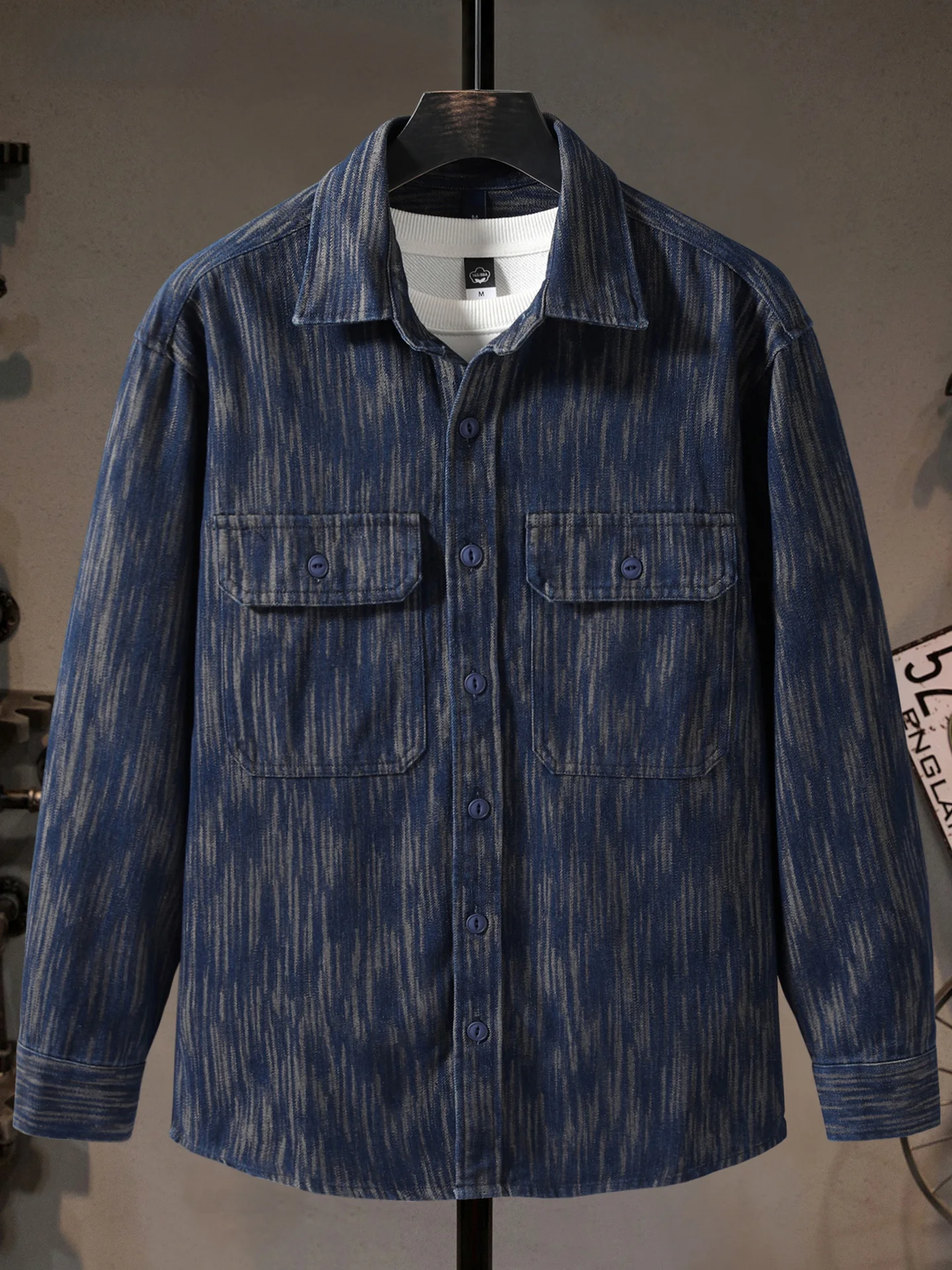 Американская высококачественная повседневная рубашка для мужчин: свободная, модная, с бахромой, длинным рукавом, цветным плетением, дышащая, удобная, износостойкая.
Американская высококачественная повседневная рубашка для мужчин: свободная, модная, с бахромой, длинным рукавом, цветным плетением, дышащая, удобная, износостойкая.