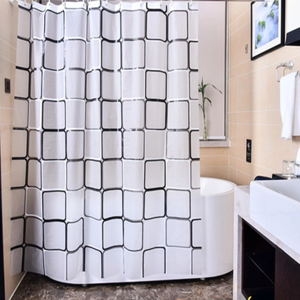 180 X220CM Lattice Shower Curtain Checkered Waffle Minimalist Waterproof Curtains
180 X220CM Lattice Shower Curtain Checkered Waffle Minimalist Waterproof Curtains