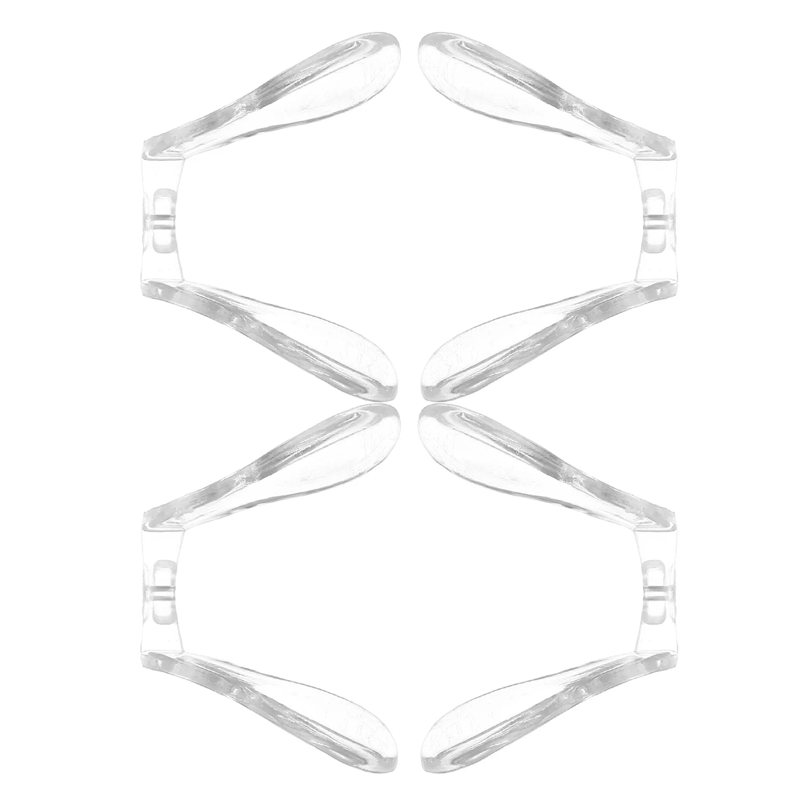 4pcs Pads Anti Slip Transparent Eyeglasses Nose Pads Durable Eyeglasses Accessories Nose Protector Replacement 
4pcs Pads Anti Slip Transparent Eyeglasses Nose Pads Durable Eyeglasses Accessories Nose Protector Replacement