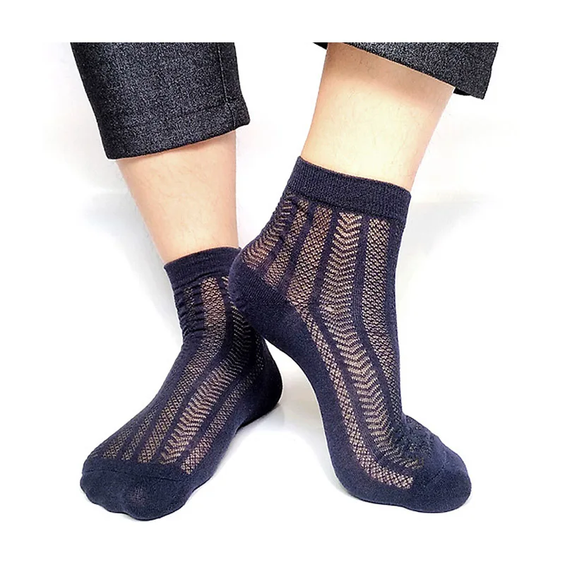 New Arrival Men Mesh Socks Cotton Brand Good Quality Sexy Formal Dress Socks Black Male See Through Hose Sox
New Arrival Men Mesh Socks Cotton Brand Good Quality Sexy Formal Dress Socks Black Male See Through Hose Sox