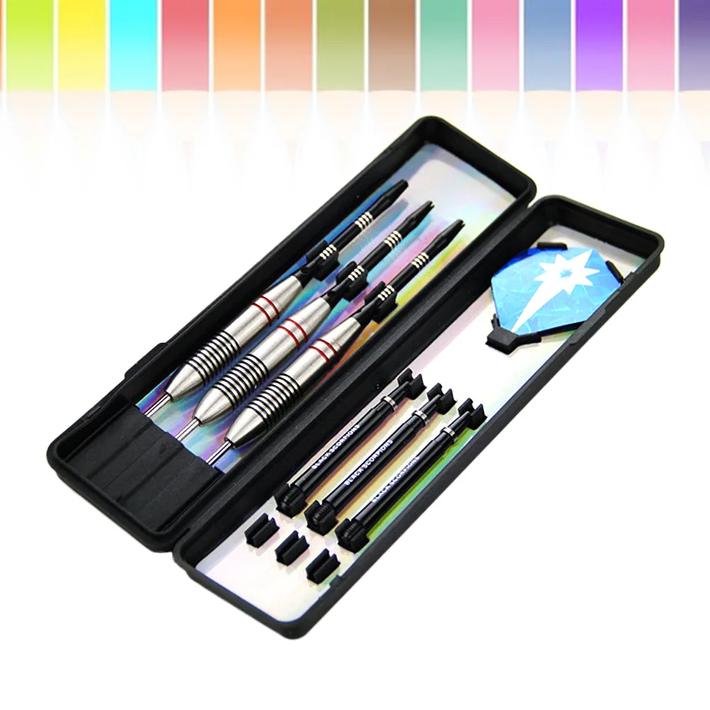 3Pcs Steel Set with Stainless Tips Premium Flight Stability for Adults Sport Lovers Great Gift with Elegant Carrying
3Pcs Steel Set with Stainless Tips Premium Flight Stability for Adults Sport Lovers Great Gift with Elegant Carrying