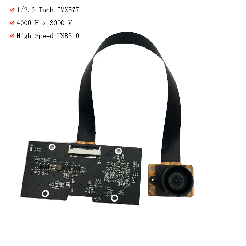 4K 12MP HD 4000 x 3000 IMX577 Type-C USB3.0 Camera Module High Speed FF 100° With Motherboard For Document photography
4K 12MP HD 4000 x 3000 IMX577 Type-C USB3.0 Camera Module High Speed FF 100° With Motherboard For Document photography