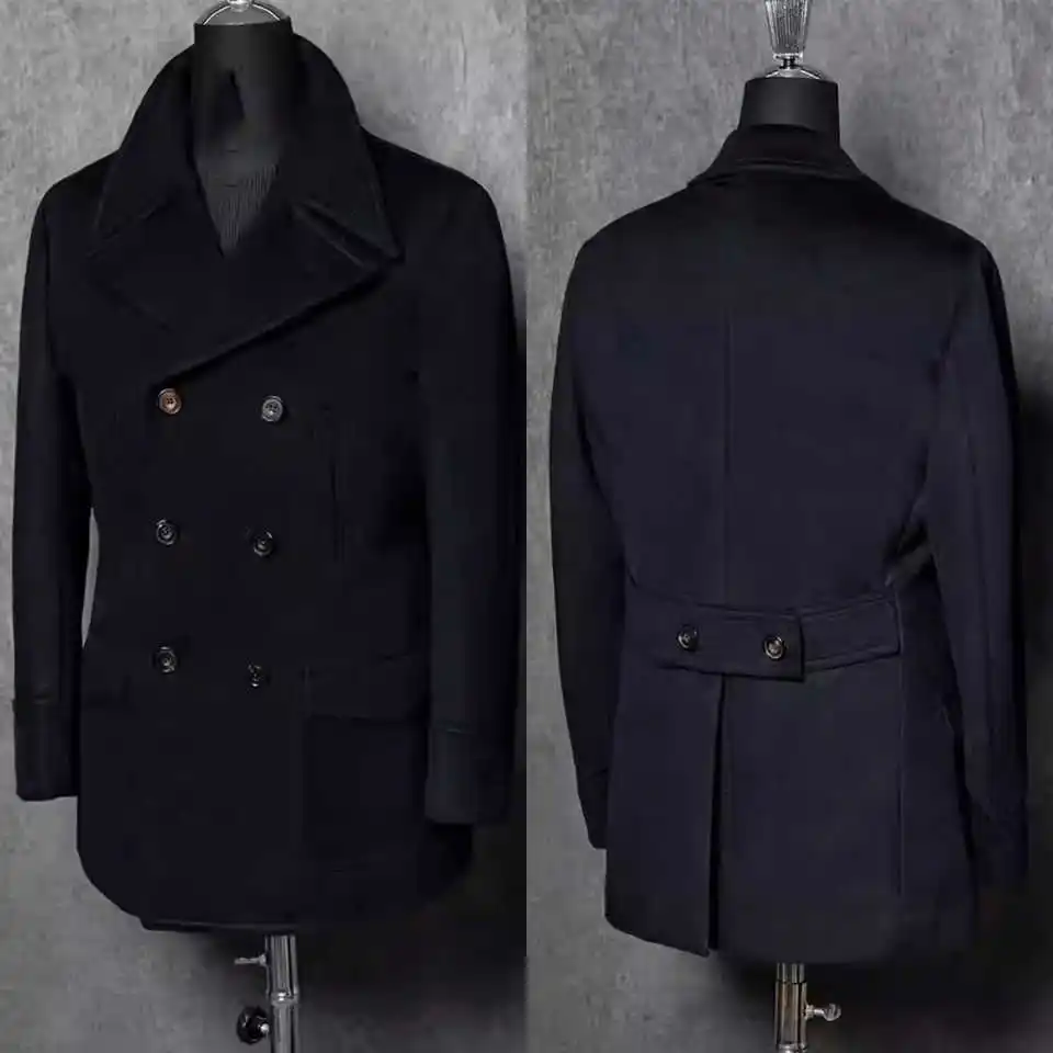 Vintage Men Suit Double Breasted Short Man Coat Casual 1 Piece Set Wool Blend Business Blazers Overcoat High Quality Customized
Vintage Men Suit Double Breasted Short Man Coat Casual 1 Piece Set Wool Blend Business Blazers Overcoat High Quality Customized