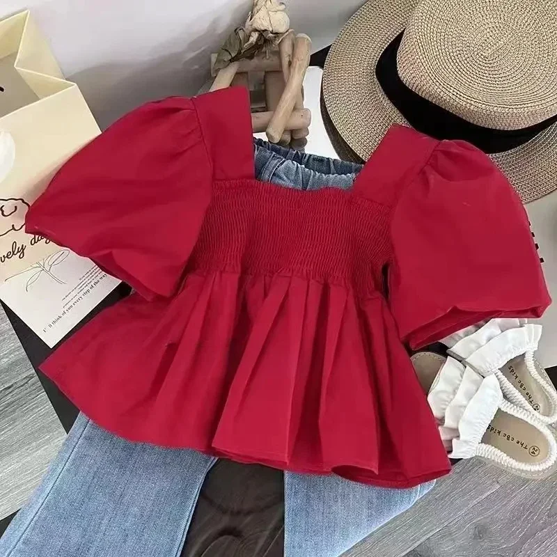 Fashionable Baby Girl Casual Top Children's Jeans Two Piece Set Kids Outfits Kids Girls Summer Set 2025 New Clothing
Fashionable Baby Girl Casual Top Children's Jeans Two Piece Set Kids Outfits Kids Girls Summer Set 2025 New Clothing