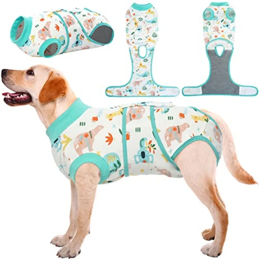 Recovery Suit for Dogs Cats After Surgery, Professional Pet Recovery Shirt Dog Abdominal Wounds Bandages, Substitute E-Collar a
Recovery Suit for Dogs Cats After Surgery, Professional Pet Recovery Shirt Dog Abdominal Wounds Bandages, Substitute E-Collar a