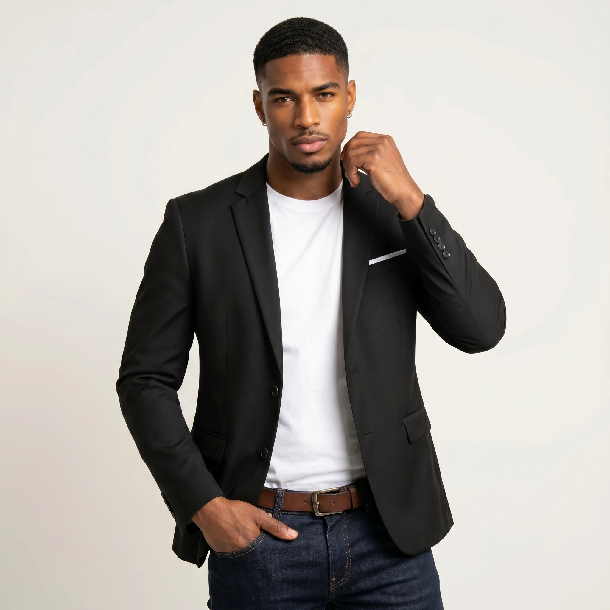 TweedLad Men's Slim Fit Suit Jacket Single-Breasted Business Casual Blazer for Formal Wedding Office Wear
TweedLad Men's Slim Fit Suit Jacket Single-Breasted Business Casual Blazer for Formal Wedding Office Wear