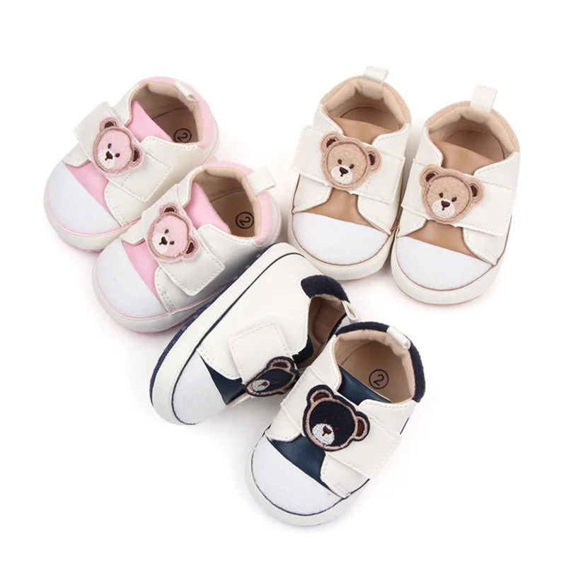 Blotona Infant Baby Shoes, Cute Cartoon Bear Head Pattern Non-Slip Shoes Adorable Baby Booties for Home/Outdoors
Blotona Infant Baby Shoes, Cute Cartoon Bear Head Pattern Non-Slip Shoes Adorable Baby Booties for Home/Outdoors