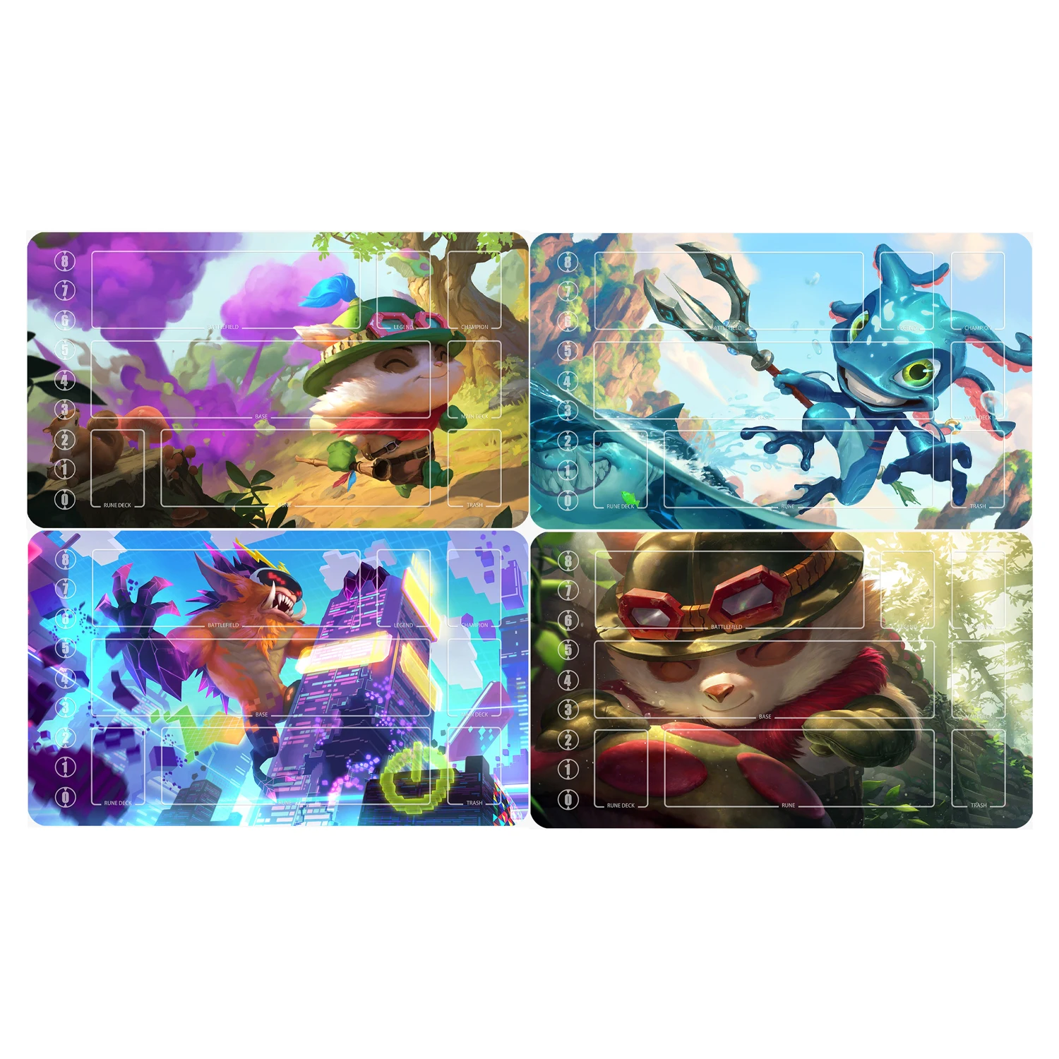 600X350X2Mm Diy Self Made Yordles Card Battle Mat Tcg Yordles Single Player Board Game Card Duel Plate Battle Mat Gift Toy
600X350X2Mm Diy Self Made Yordles Card Battle Mat Tcg Yordles Single Player Board Game Card Duel Plate Battle Mat Gift Toy