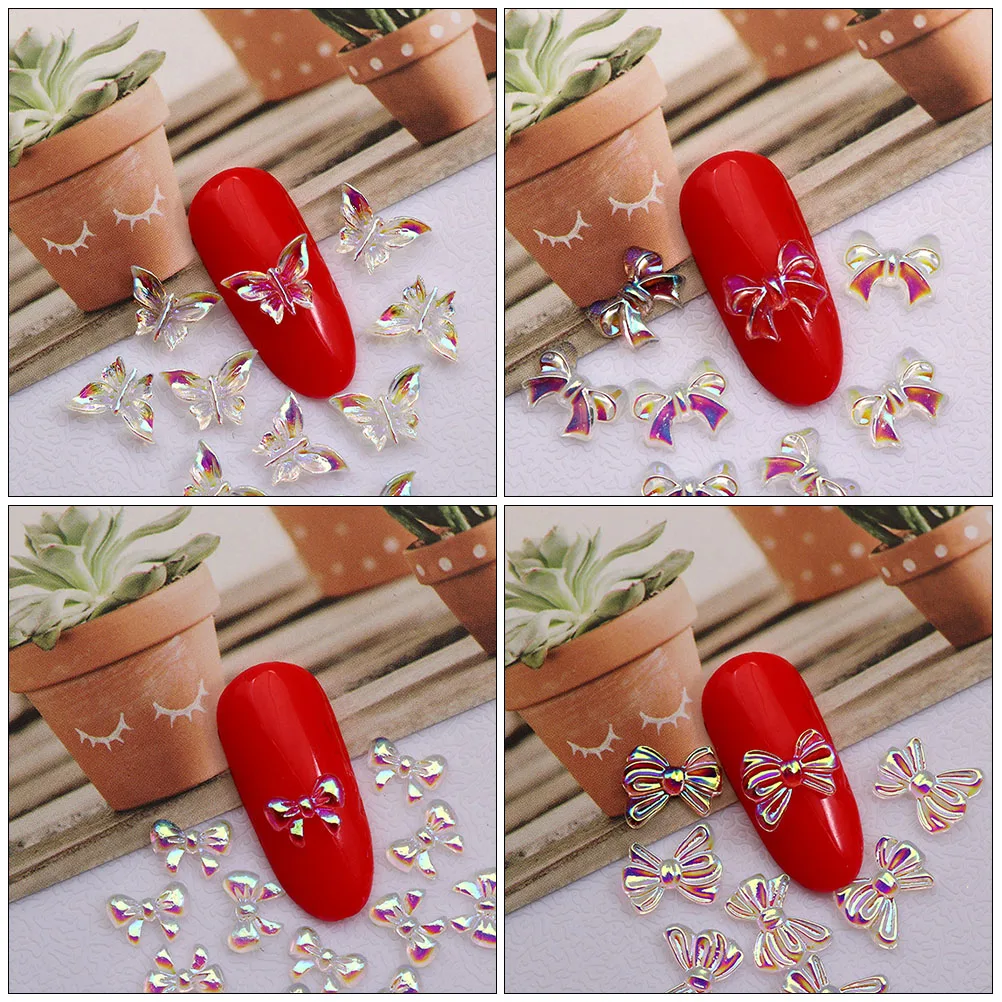 80pcs Ribbon Bows Butterflies Charms Resin Diy Manicure Decor Accessories Fingernail Ornaments Bow Art Adorns Nail Diy Ornament
80pcs Ribbon Bows Butterflies Charms Resin Diy Manicure Decor Accessories Fingernail Ornaments Bow Art Adorns Nail Diy Ornament
