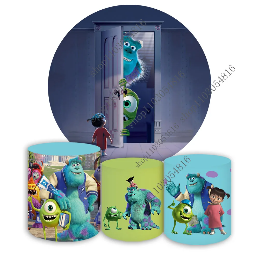 Monsters University Inc Round Photography Backdrop For Kid Cute Theme Birthday Party Circle Photo Background Booth Plinth Covers
Monsters University Inc Round Photography Backdrop For Kid Cute Theme Birthday Party Circle Photo Background Booth Plinth Covers