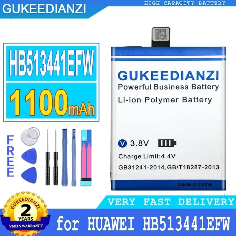 Environmentally Friendly Premium Replacement HB513441EFW Watch Battery Battery 1100mAh For Huawei HB513441EFW
Environmentally Friendly Premium Replacement HB513441EFW Watch Battery Battery 1100mAh For Huawei HB513441EFW