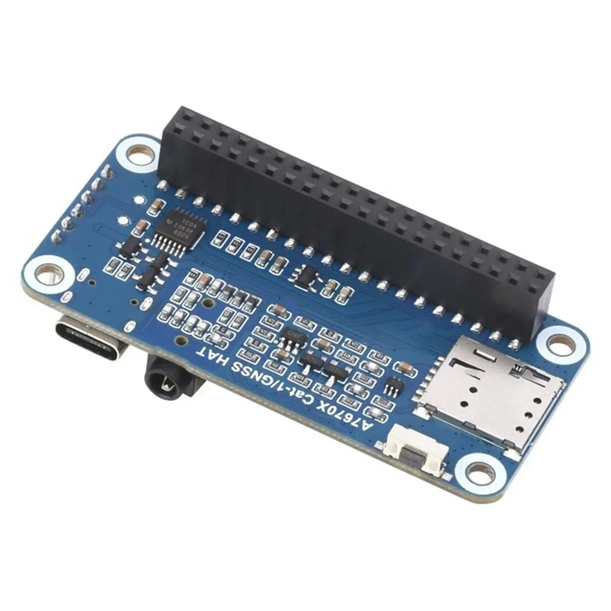 Cat-1/GSM/GPRS/GNSS HAT , Based for on A7670E Module, LTE Cat-1 / 2G Support, GNSS Positioning
Cat-1/GSM/GPRS/GNSS HAT , Based for on A7670E Module, LTE Cat-1 / 2G Support, GNSS Positioning