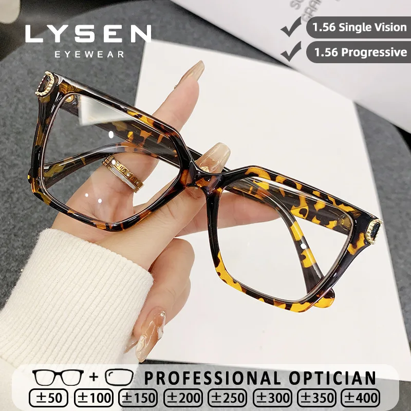 LYSEN Trendy Classic Square Women Reading Glasses Blue Light Blocking Myopia Glasses Customized Progressive Prescription Eyewear
LYSEN Trendy Classic Square Women Reading Glasses Blue Light Blocking Myopia Glasses Customized Progressive Prescription Eyewear