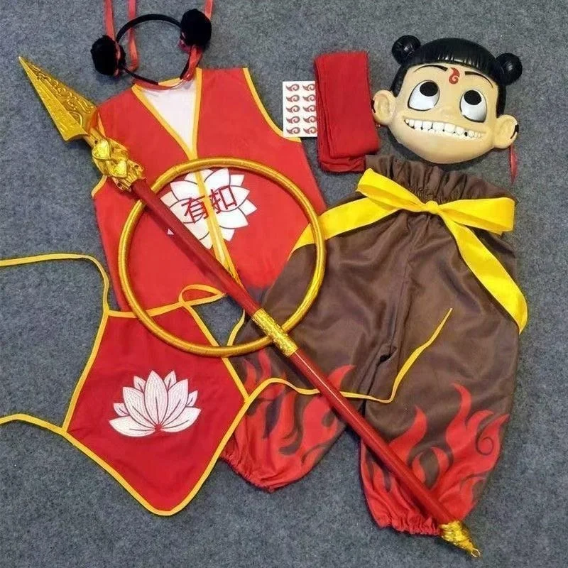 Zha Ta Children's Performance Costume Set Halloween Outfit Cartoon Performance Clothes Summer Polyester No Brand
Zha Ta Children's Performance Costume Set Halloween Outfit Cartoon Performance Clothes Summer Polyester No Brand
