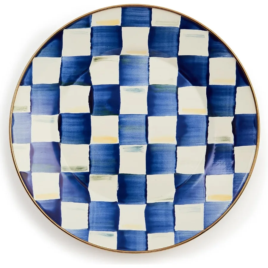 Эмалированная обеденная тарелка Декоративная тарелка для столовой посуды 10 дюймов Набор из 1 сине-белой королевской клетки
Эмалированная обеденная тарелка Декоративная тарелка для столовой посуды 10 дюймов Набор из 1 сине-белой королевской клетки
