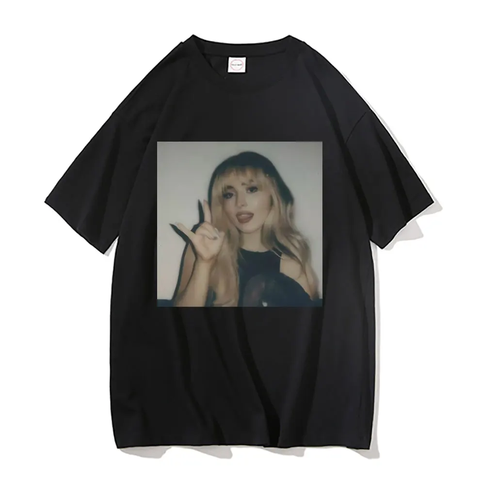 Sabrina Carpenter Portrait Graphic T Shirts Men Women Fashion Popular Music Short Sleeve Pure Cotton Oversized T-shirts Unisex
Sabrina Carpenter Portrait Graphic T Shirts Men Women Fashion Popular Music Short Sleeve Pure Cotton Oversized T-shirts Unisex