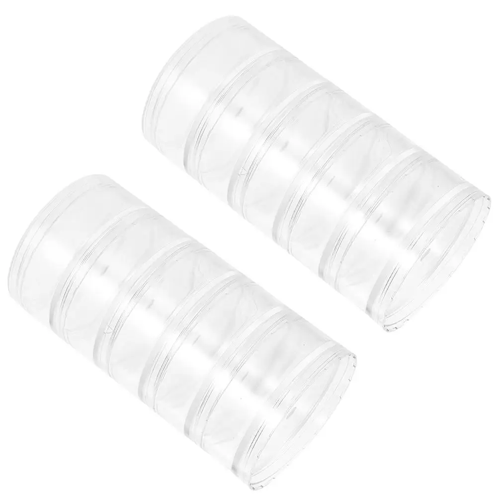 2Pcs Clear Containers Small Containers With Lids Round Plastic Jars Empty Jewelry Case Small Beads Boxes Stackable Home Supplies
2Pcs Clear Containers Small Containers With Lids Round Plastic Jars Empty Jewelry Case Small Beads Boxes Stackable Home Supplies