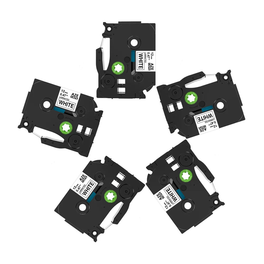 Labelife 5 PK Black on White Label Tape Compatible Brother PTouch TZe-231 for Ptouch PT-1000 1010 1080 H105 H107 H200
Labelife 5 PK Black on White Label Tape Compatible Brother PTouch TZe-231 for Ptouch PT-1000 1010 1080 H105 H107 H200