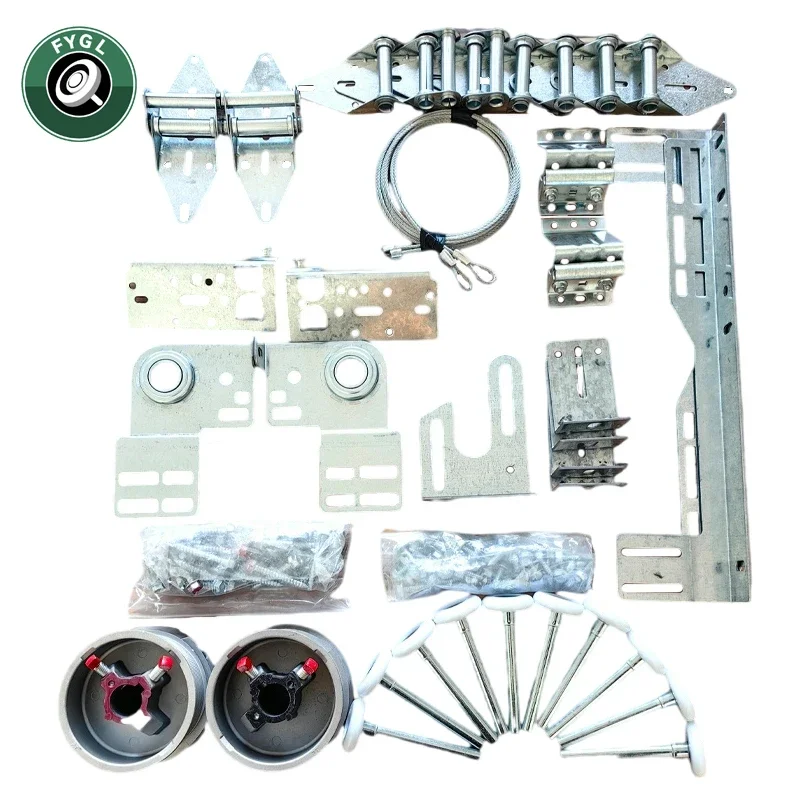 Sectional Garage Door Hardware Parts kit Roller Garage gate Accessories Complete Set gate hardware
Sectional Garage Door Hardware Parts kit Roller Garage gate Accessories Complete Set gate hardware
