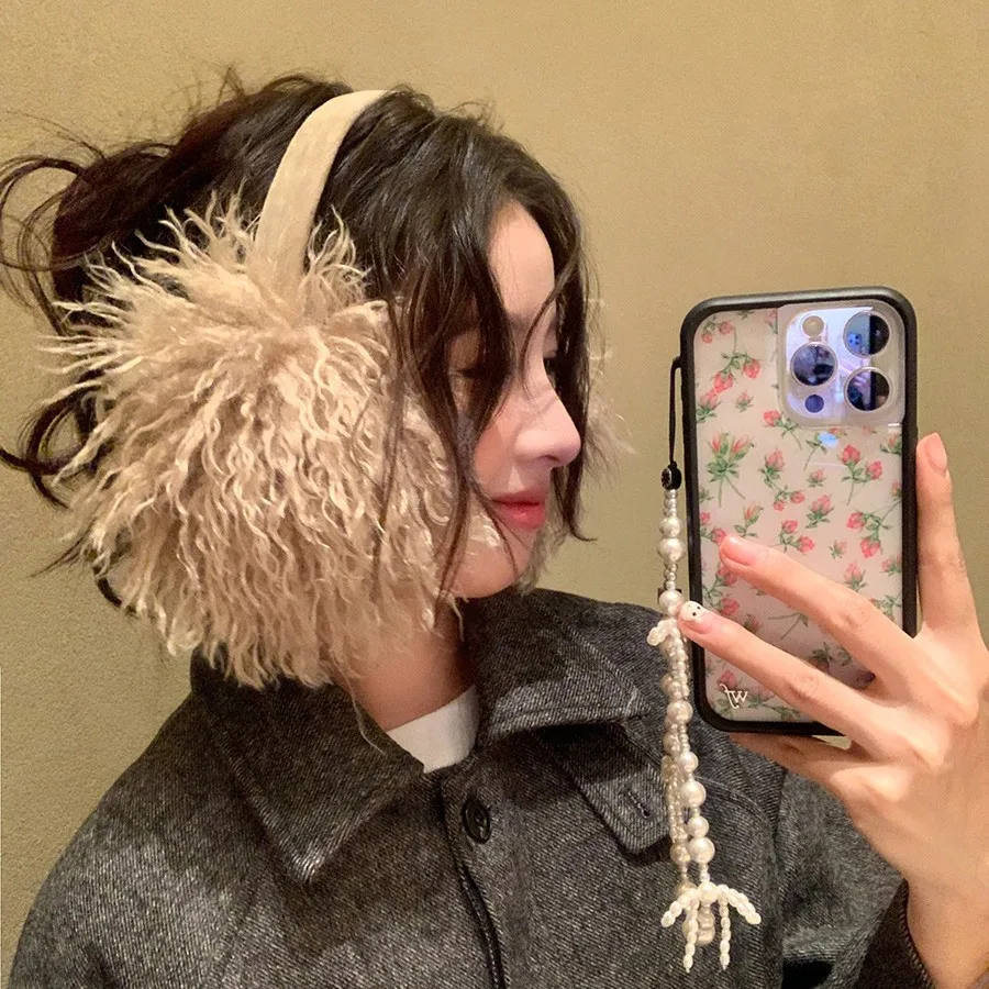 Anjj New Curly Plush Earmuffs 2025 Winter Trendy Outdoor Walk Travel Warm Ear Protect Fashion Woman Ear Muffs
Anjj New Curly Plush Earmuffs 2025 Winter Trendy Outdoor Walk Travel Warm Ear Protect Fashion Woman Ear Muffs