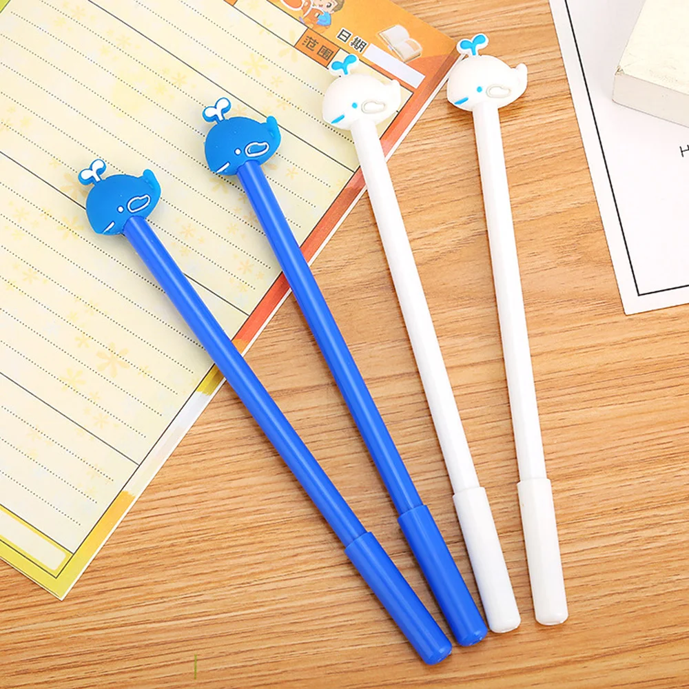 60Pcs Cartoon Whale Gel Pen Novelty 0.5mm Black Ink Pen for Girl Gift Student Stationery School Writing Office Supplies
60Pcs Cartoon Whale Gel Pen Novelty 0.5mm Black Ink Pen for Girl Gift Student Stationery School Writing Office Supplies