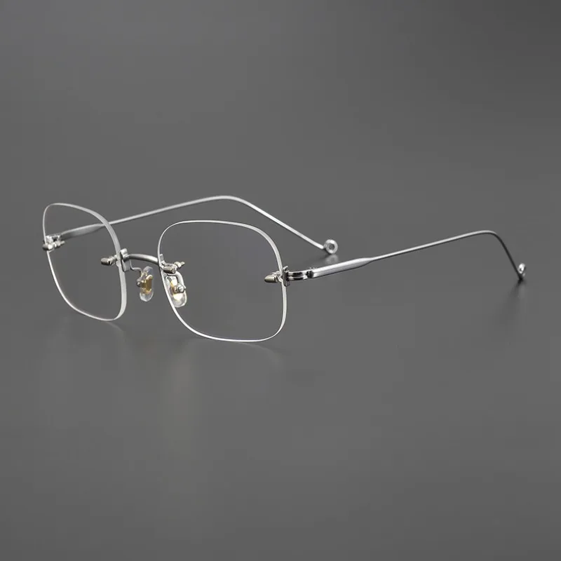 New Pure Titanium Ultra-light Gold Wire Glasses Frame for Men Women High Quality Fashion Optical Reading Prescription Eyewear
New Pure Titanium Ultra-light Gold Wire Glasses Frame for Men Women High Quality Fashion Optical Reading Prescription Eyewear