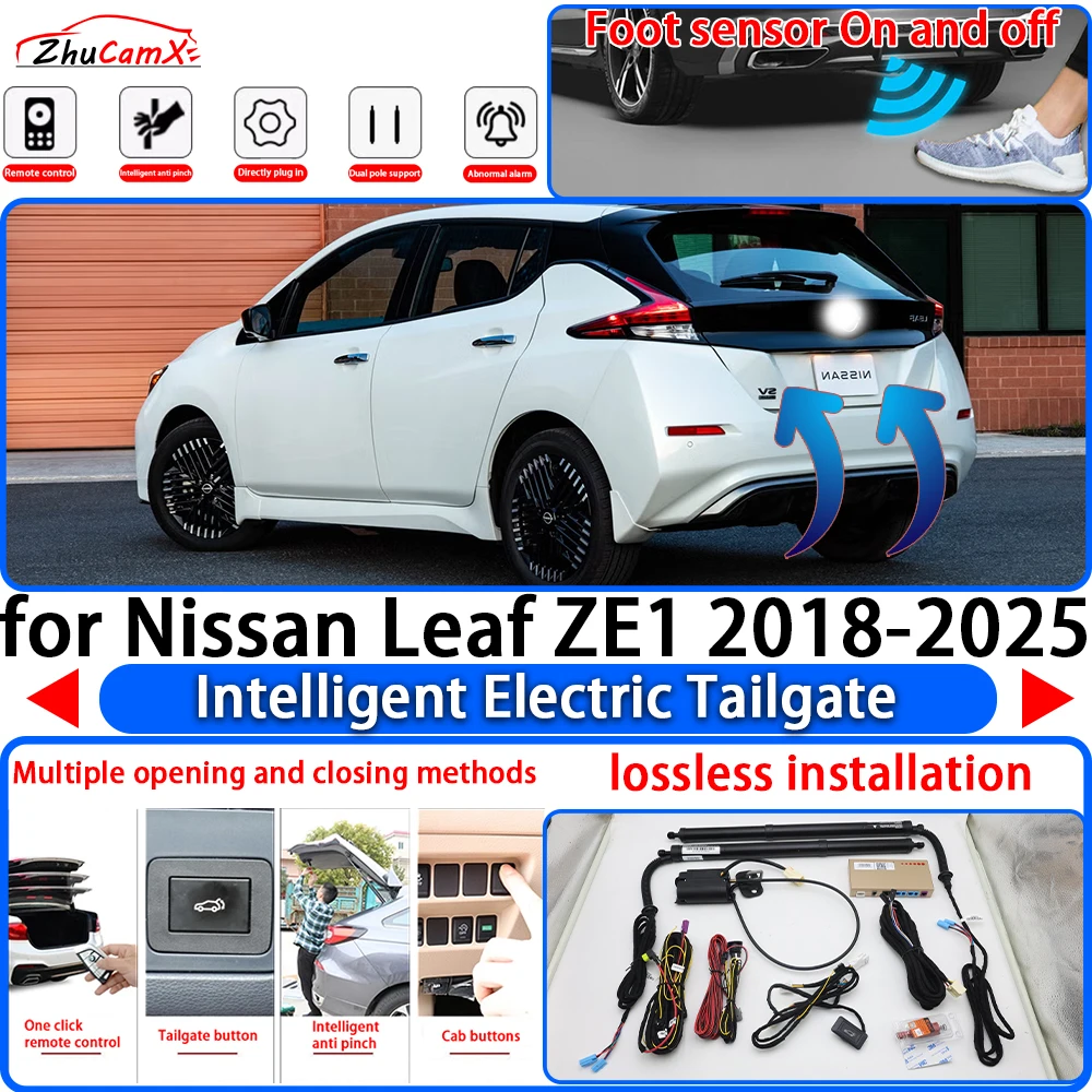 ZhuCamX for Nissan Leaf ZE1 2018-2025 OEM Power Liftgate Trunk Electric Suction Tailgate Intelligent Tail Gate Lift Strut System
ZhuCamX for Nissan Leaf ZE1 2018-2025 OEM Power Liftgate Trunk Electric Suction Tailgate Intelligent Tail Gate Lift Strut System