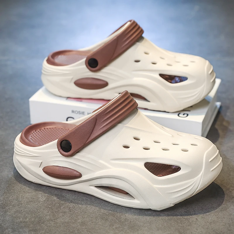 Flowllorss Men's Summer Outdoor Sandals Anti-Slip Soft Bottom Clog Shoes Beach Casual Slip-On Flip Flops Lightweight Rubber
Flowllorss Men's Summer Outdoor Sandals Anti-Slip Soft Bottom Clog Shoes Beach Casual Slip-On Flip Flops Lightweight Rubber