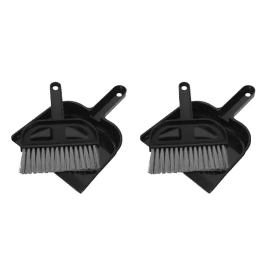 Mini Brush and Dustpan Set 2 Compact Cleaning Brushes with Small Black Brooms for Desktop Keyboard Sofa and Vehicle Cleaning 7.
Mini Brush and Dustpan Set 2 Compact Cleaning Brushes with Small Black Brooms for Desktop Keyboard Sofa and Vehicle Cleaning 7.