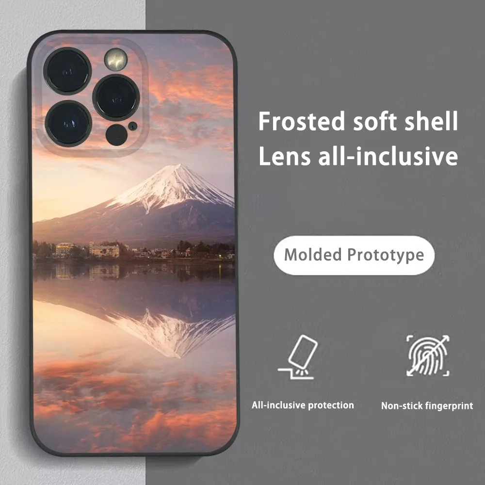 Mount-Fuji-Japan Nature Phone Case For iPhone 15 14 13 12 11 Pro Xs Max Mini XR X 7 8 Plus Black Frosted Soft Shell Funda
Mount-Fuji-Japan Nature Phone Case For iPhone 15 14 13 12 11 Pro Xs Max Mini XR X 7 8 Plus Black Frosted Soft Shell Funda